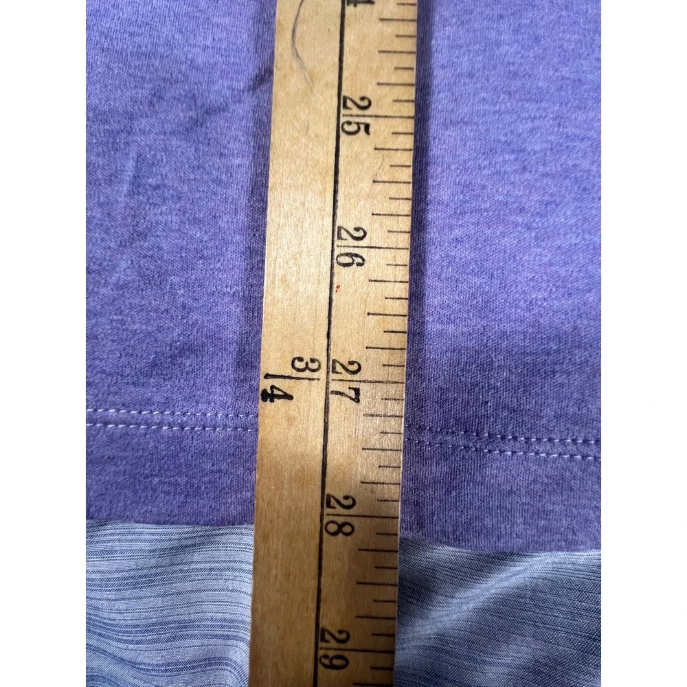 Banana Republic Luxe Touch‎ Performance Polo Shirt Mens XXL Heather Purple
